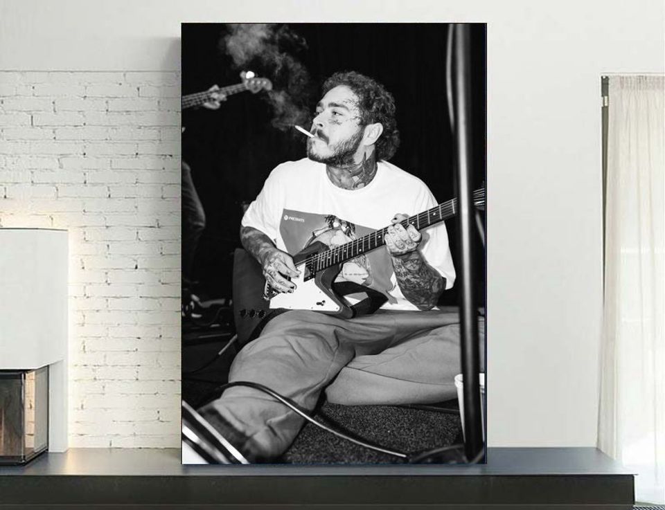 Post Malone Smoking Poster