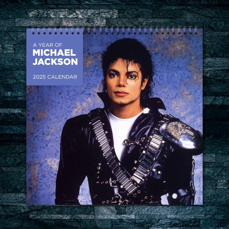 Michael Jackson Wall Calendar 2025, Michael Jackson Celebrity 2025 Calendar