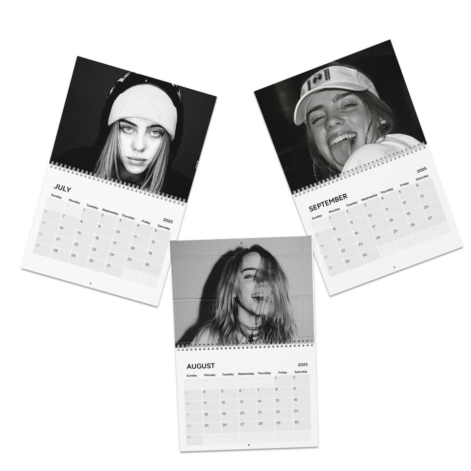 Billie Eilish Calendar 2025