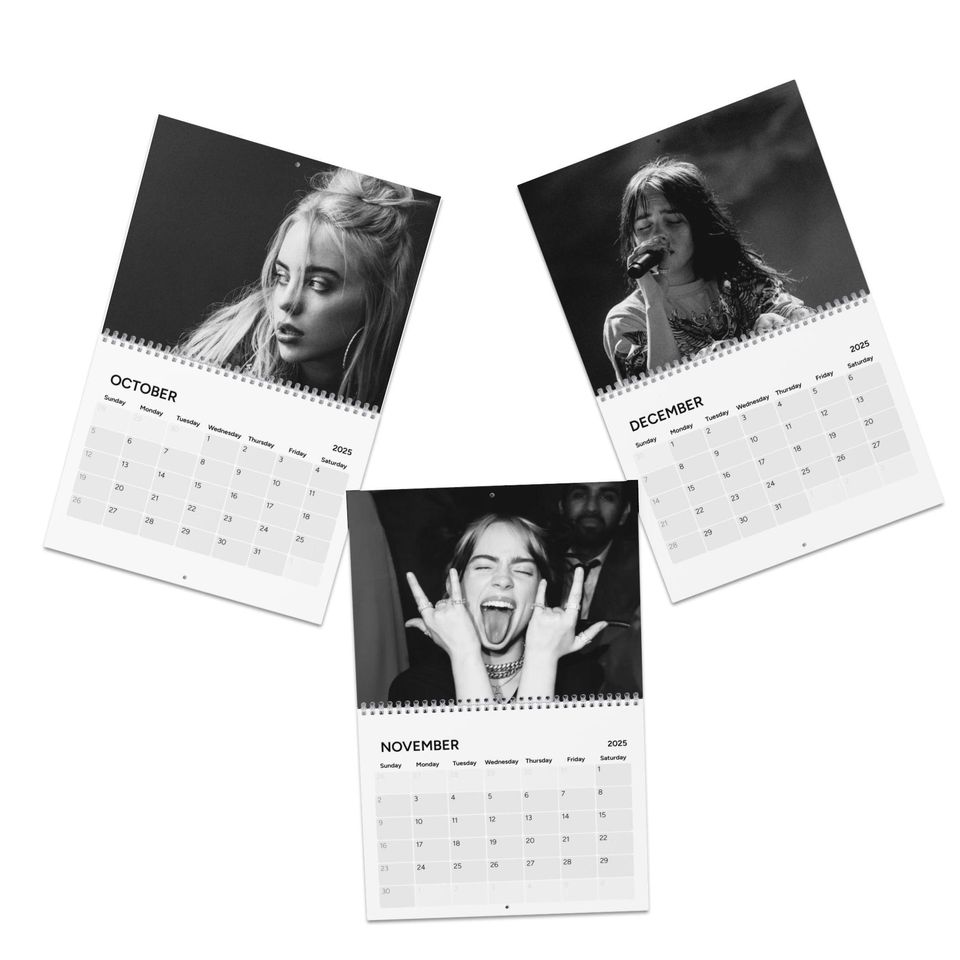 Billie Eilish Calendar 2025