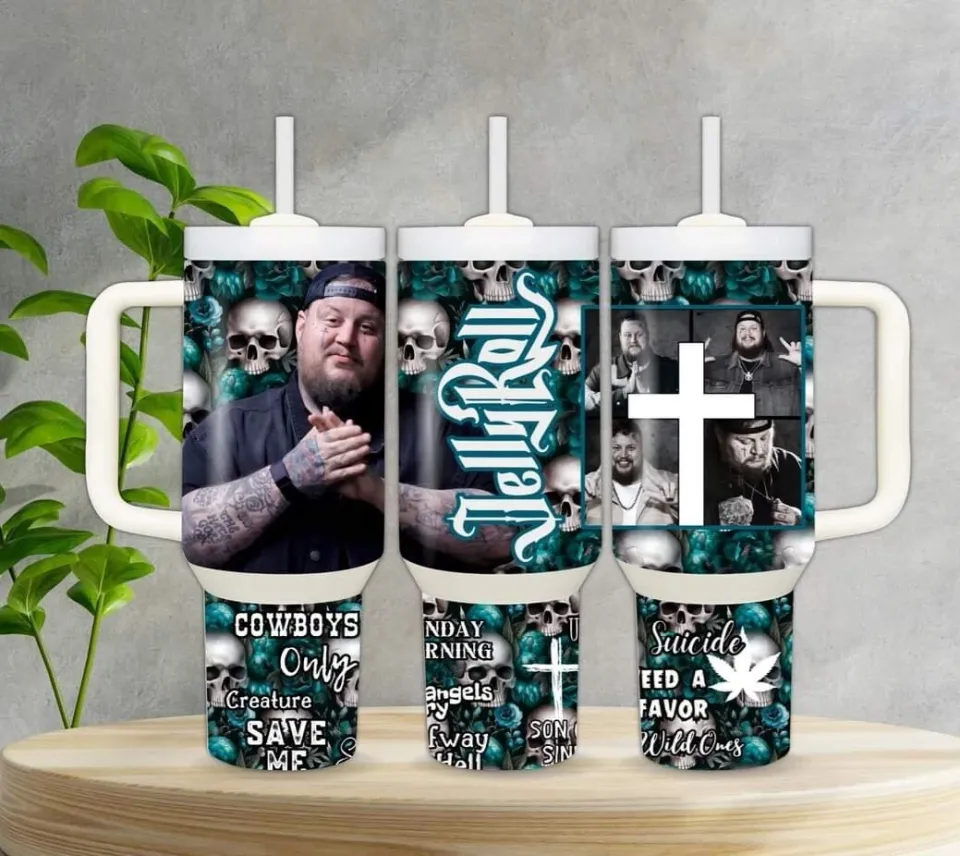 40oz Jelly Roll Tumbler =