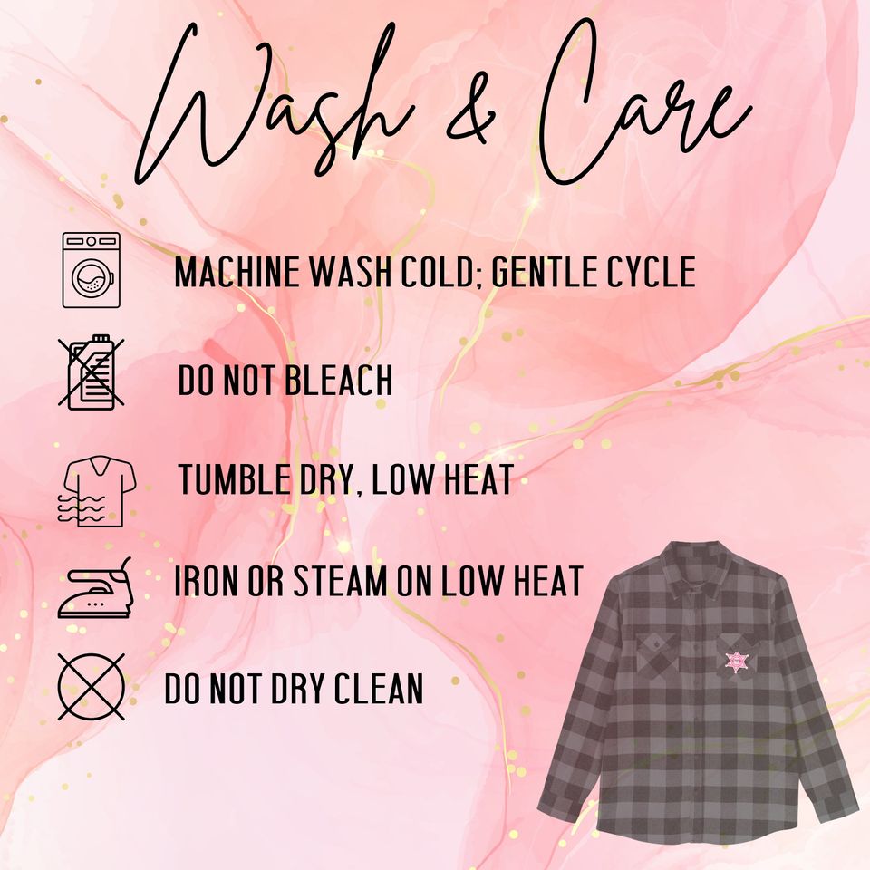 custom cowgirl flannel shirt