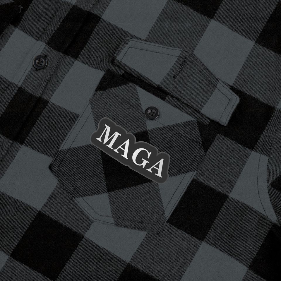 Trump Christmas Flannel Shirt