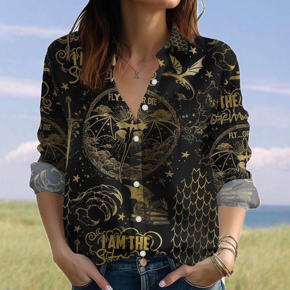 Fourth Wing Women's Blouse | Gift For Women