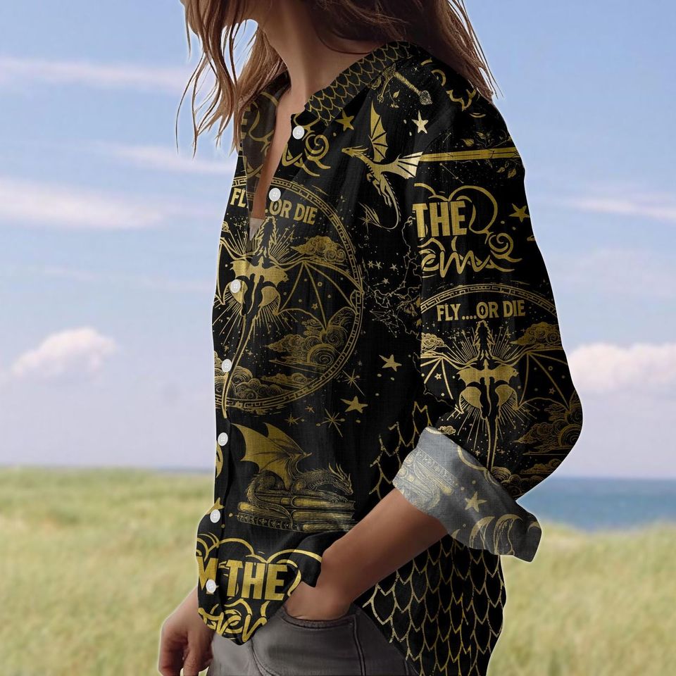 Fourth Wing Women's Blouse | Gift For Women