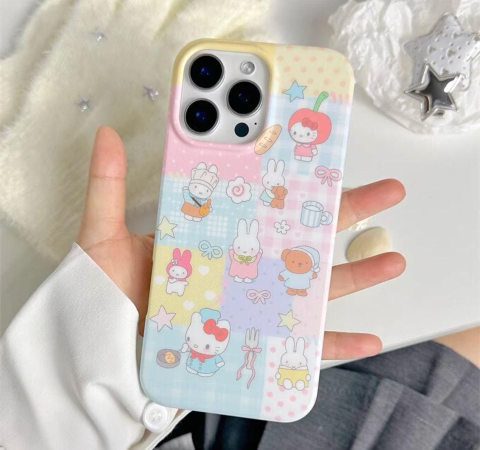 Hello Kitty and Miffy iPhone case ,