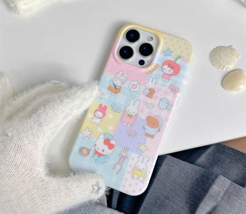 Hello Kitty and Miffy iPhone case ,