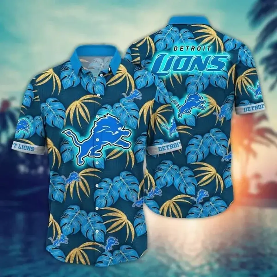 Detroit Lions Hawaiian Shirt