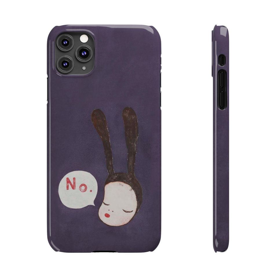 Yoshitomo Nara - Bunny Girl , Aesthetic Phone Case