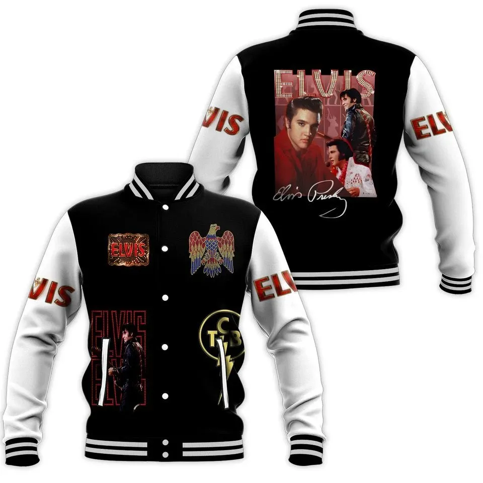Elvis Presley Jacket, Elvis Presley Baseball Jacket