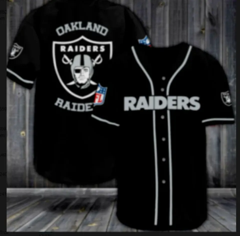 Raiders Baseball Jersey - trend jersey gift