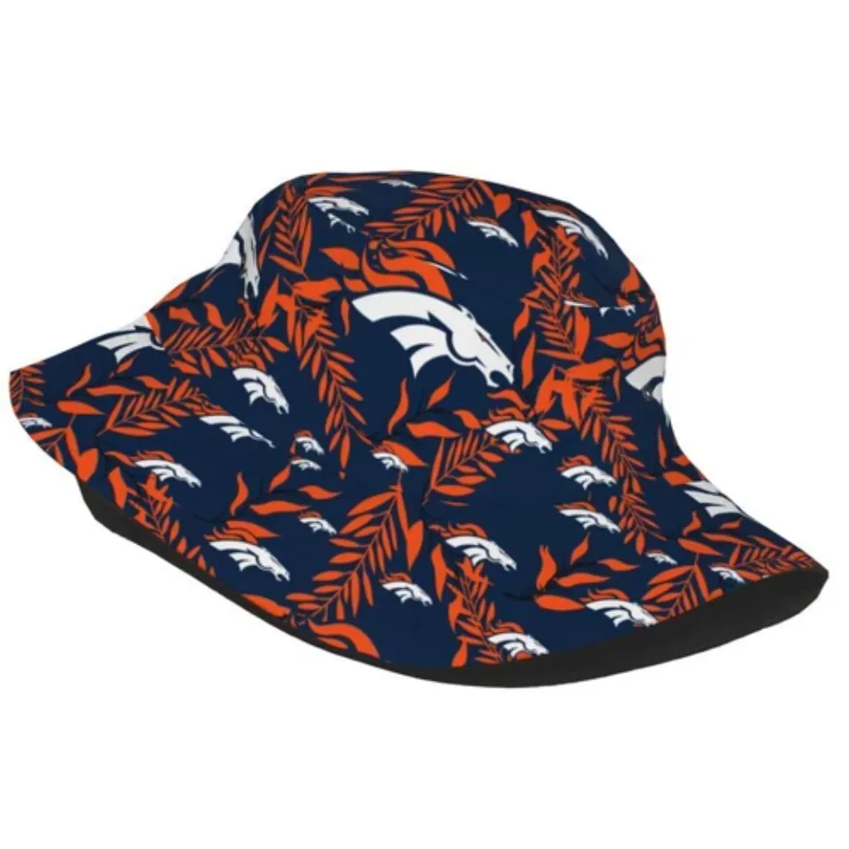 Denver Broncos Hawaiian AOP Bucket Hat