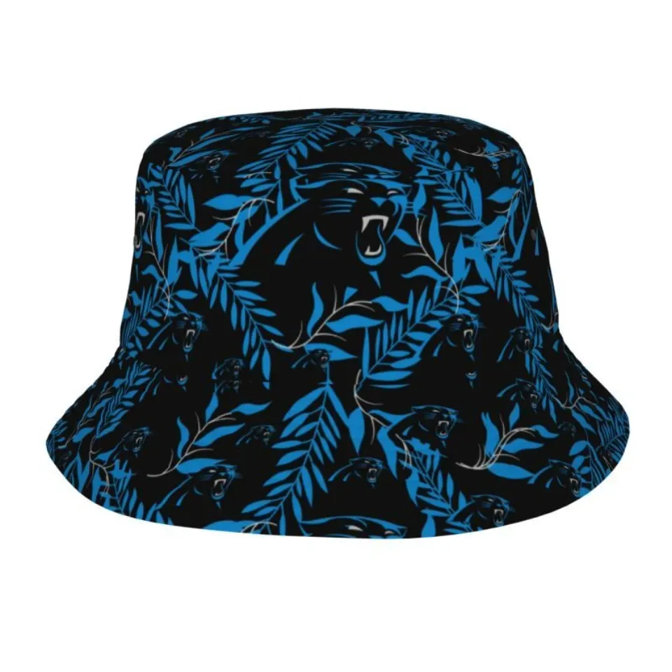 Carolina Panthers Hawaiian AOP Bucket Hat