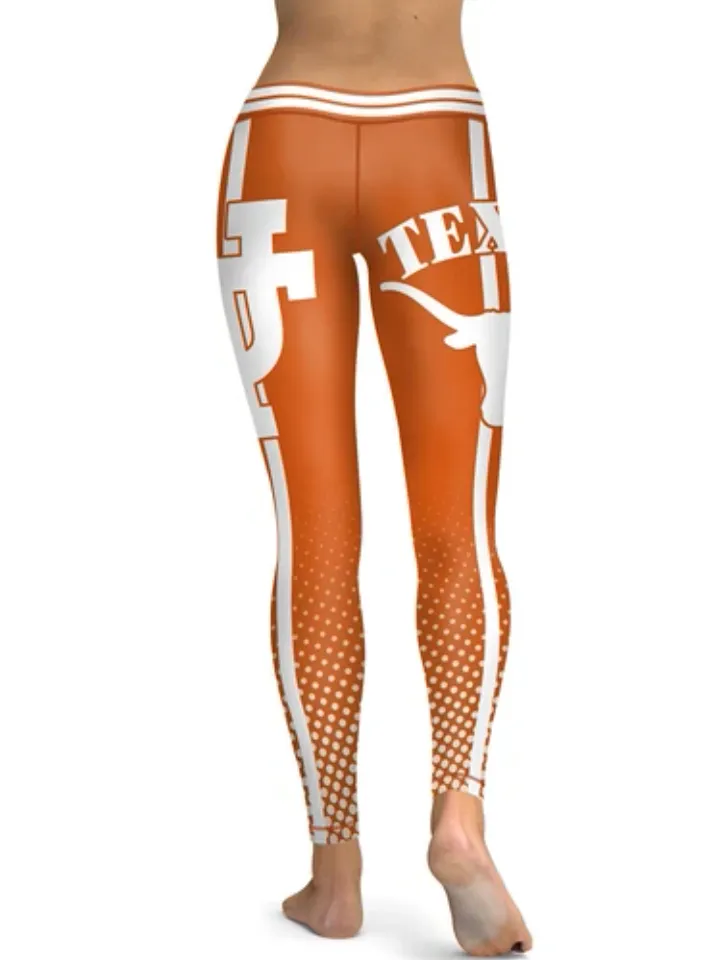 Texas Team Football Leggings