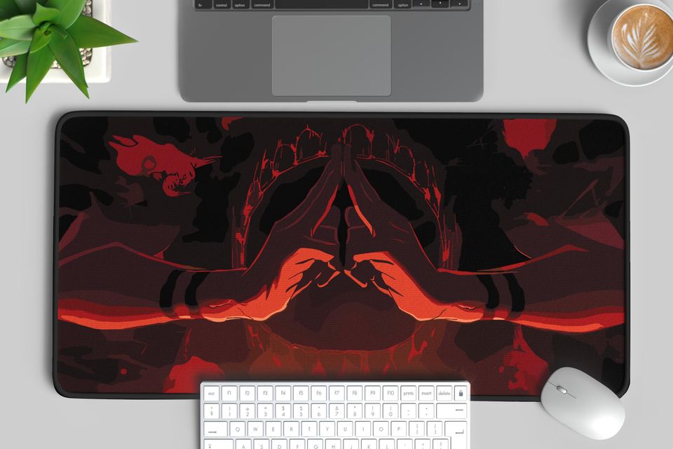 Sukuna Jujutsu Satoru Desk Mat