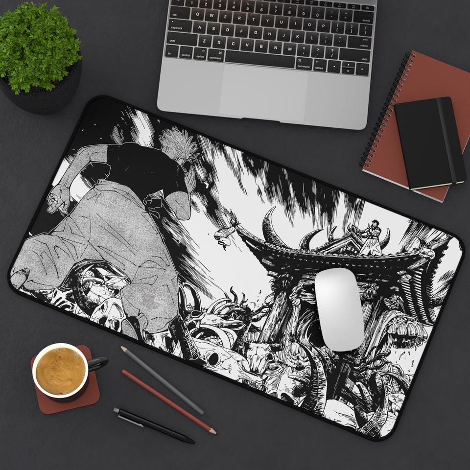 Gojo Satoru Jujutsu Satoru Desk Mat