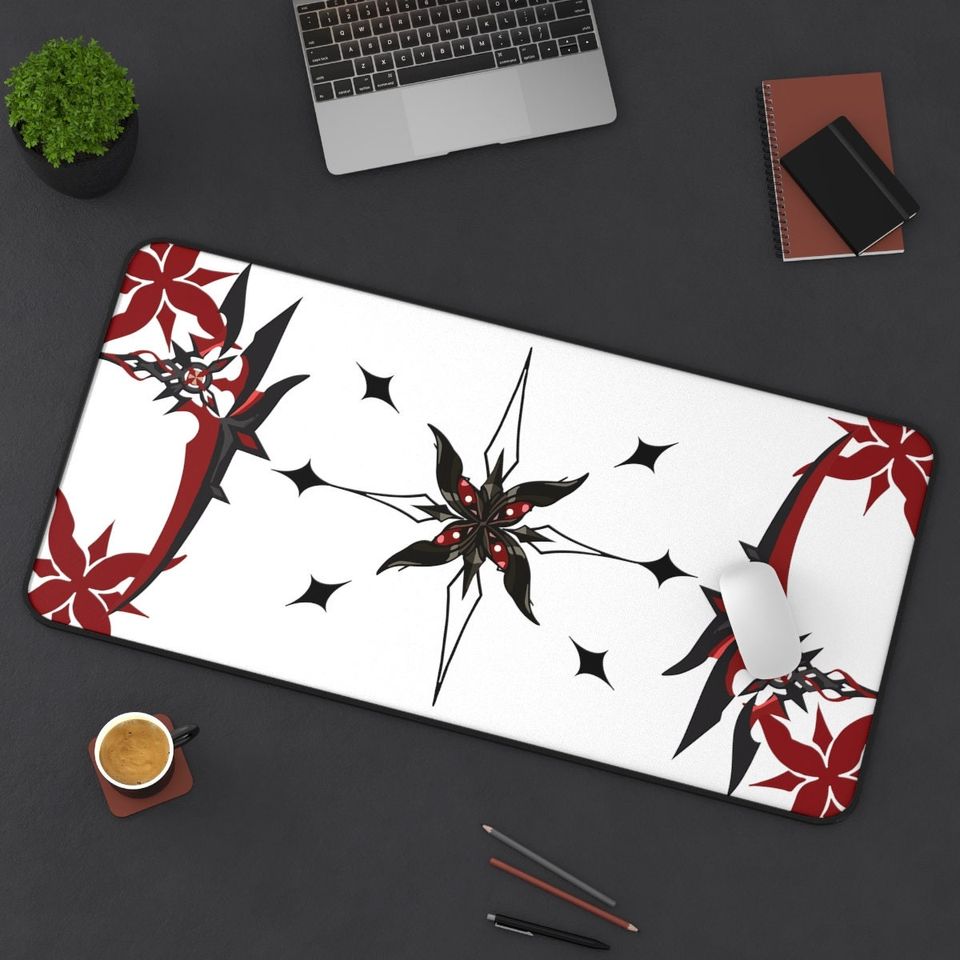 Arlecchino Genshin Impact Desk Mat