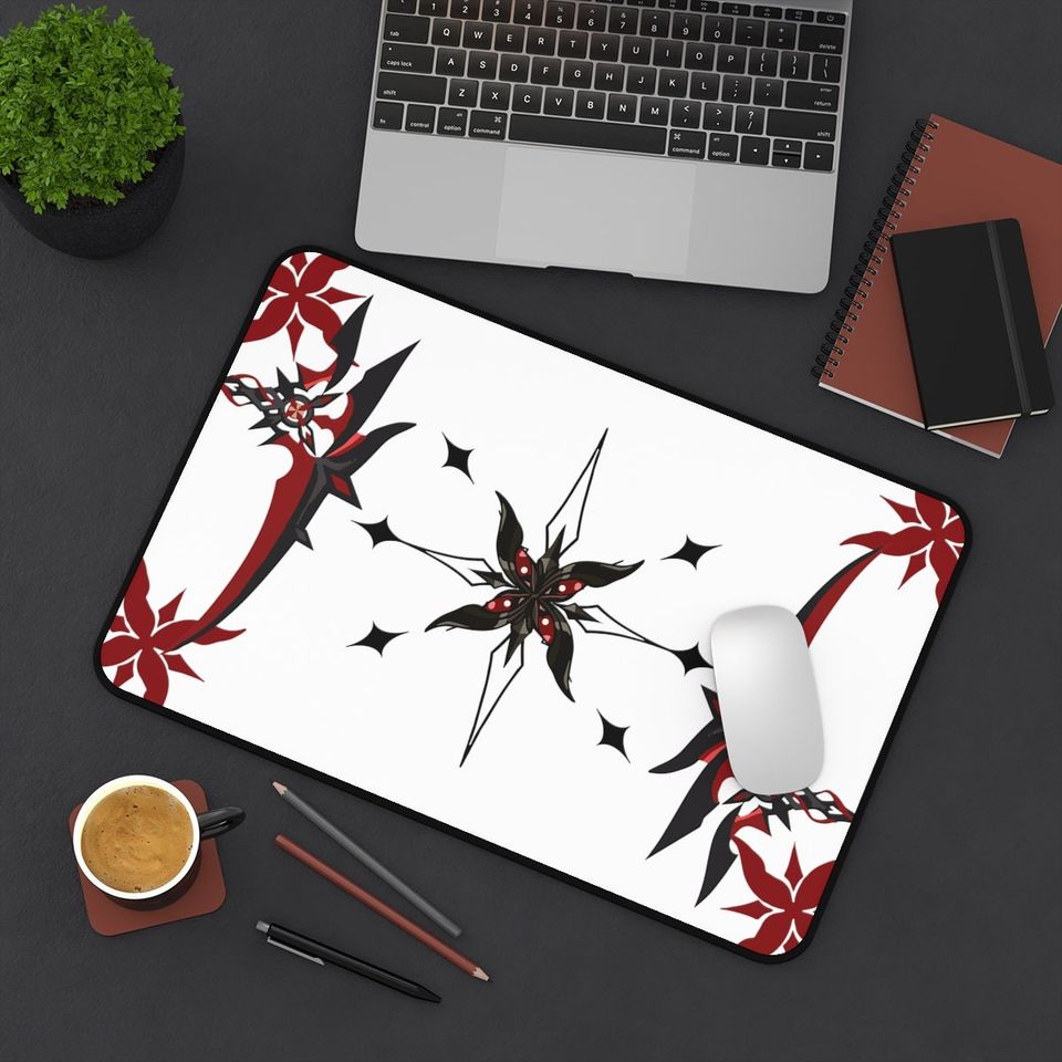Arlecchino Genshin Impact Desk Mat