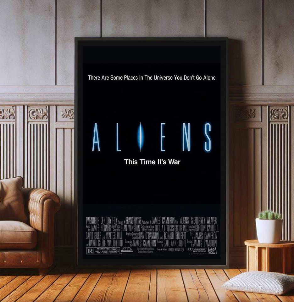 1986 Aliens Movie Poster