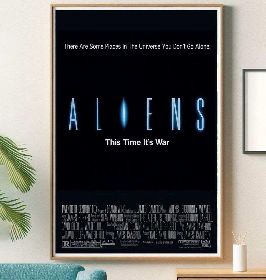 1986 Aliens Movie Poster