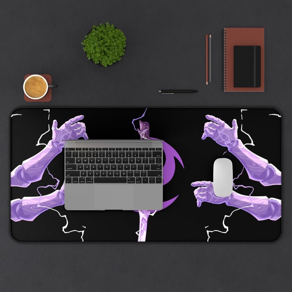 Raiden Shogun Genshin Impact Desk Mat