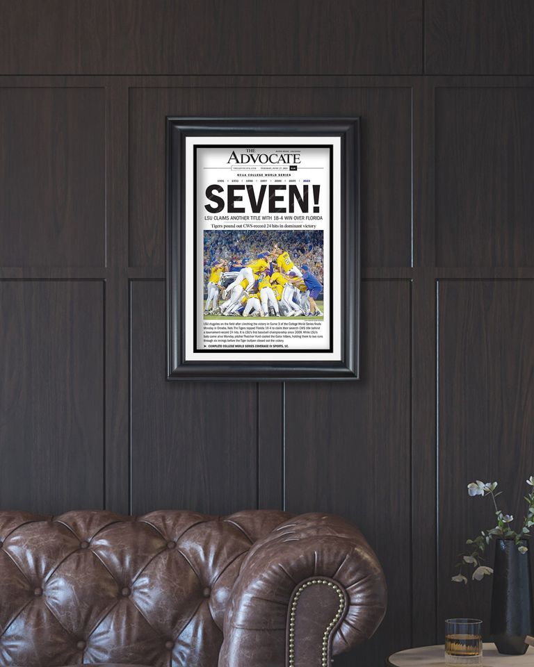 2023 LSU Tigers SEVEN! College World Series Champions