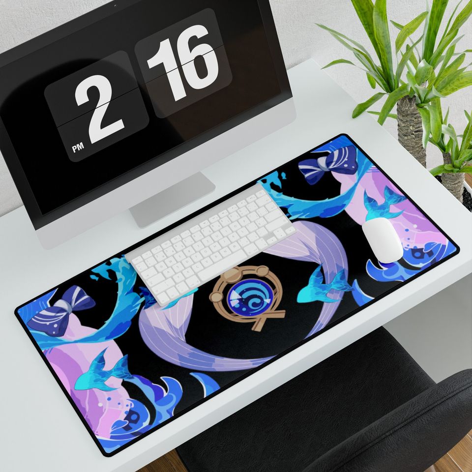 Kokomi Genshin Impact Desk Mat