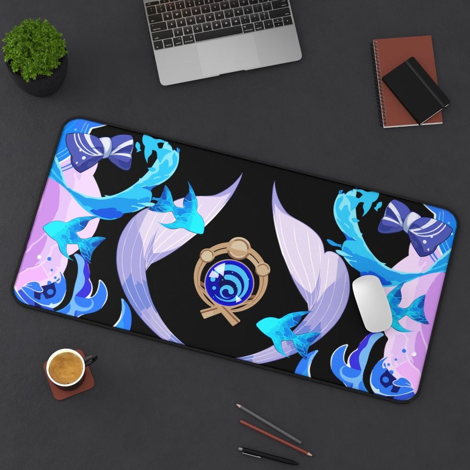Kokomi Genshin Impact Desk Mat