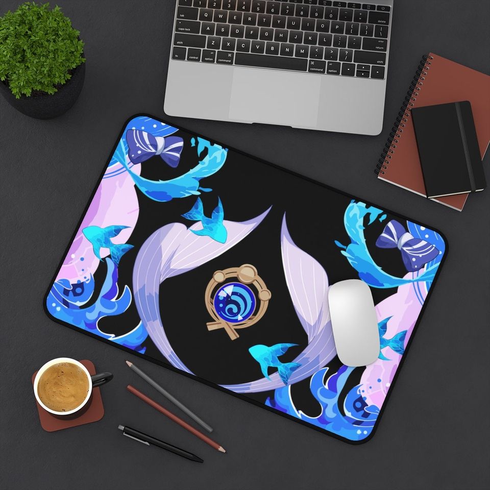 Kokomi Genshin Impact Desk Mat