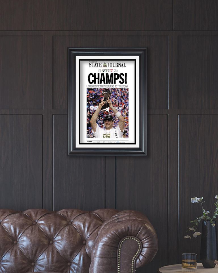 2011 Aaron Rogers Green Bay Packers Super Bowl Champions