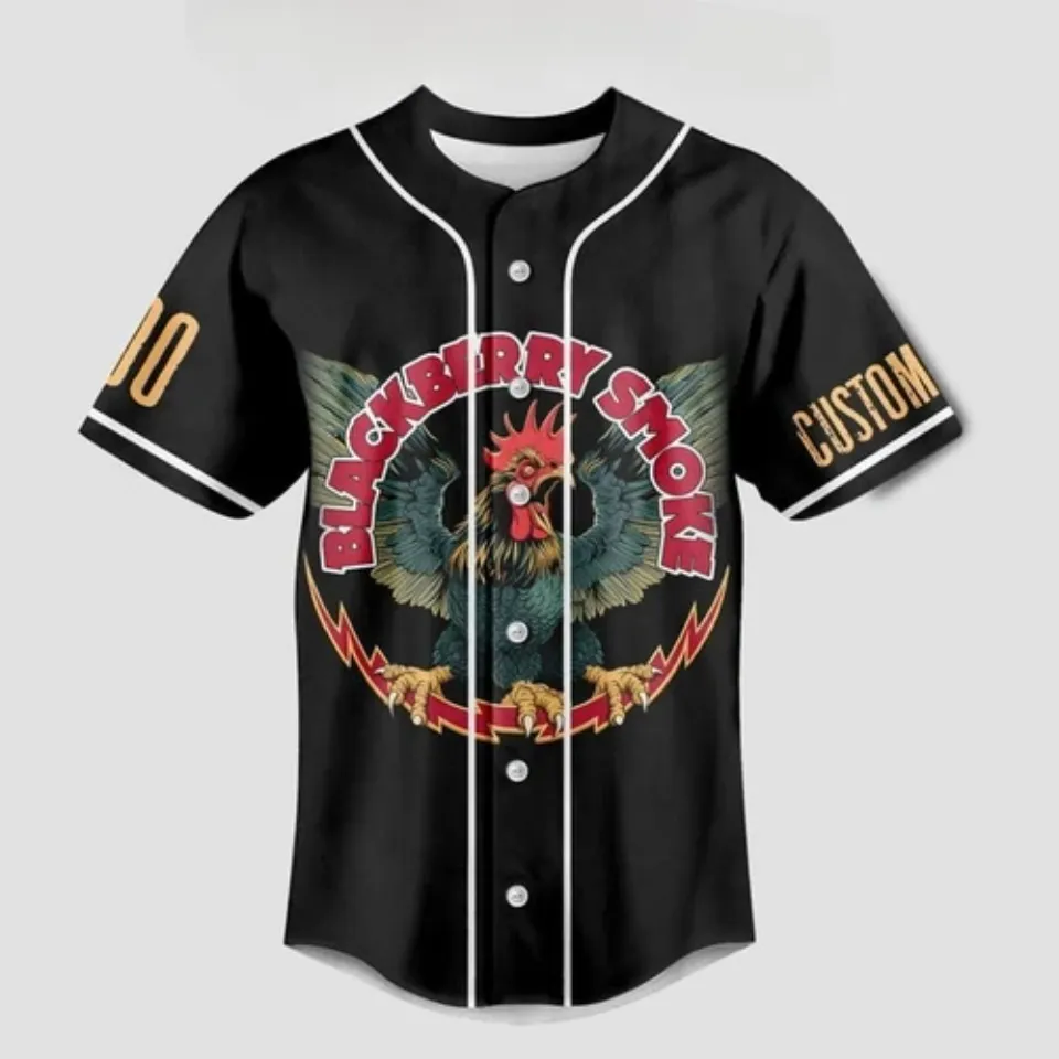 Blackberry Smoke Rattle Ramble And Roll Tour 2025 Baseball Jersey