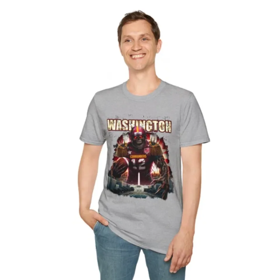 Washington Commanders horror T-Shirt - Unique football Fan Apparel