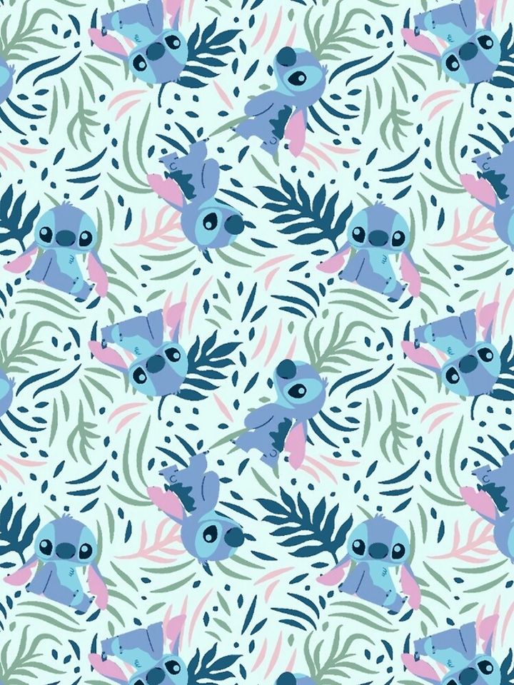 Cute Stitch Seamless Pattern Leggings