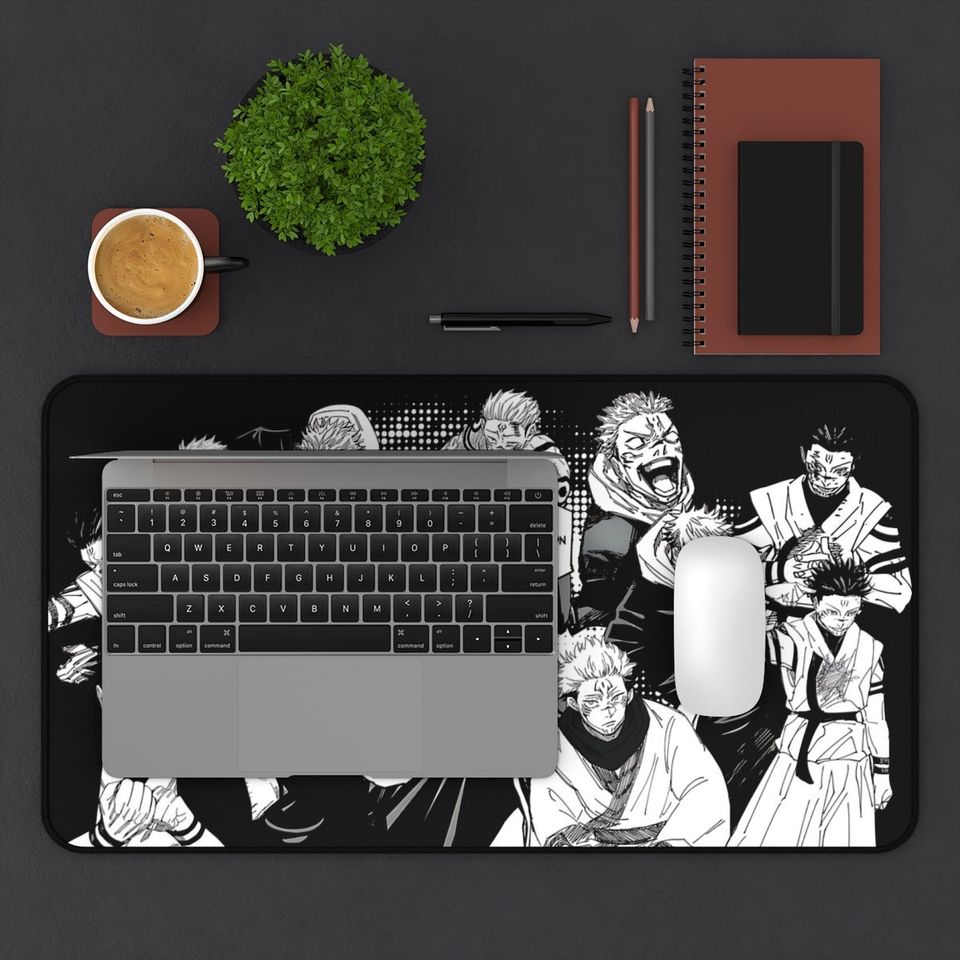 Sukuna Jujutsu Satoru Desk Mat