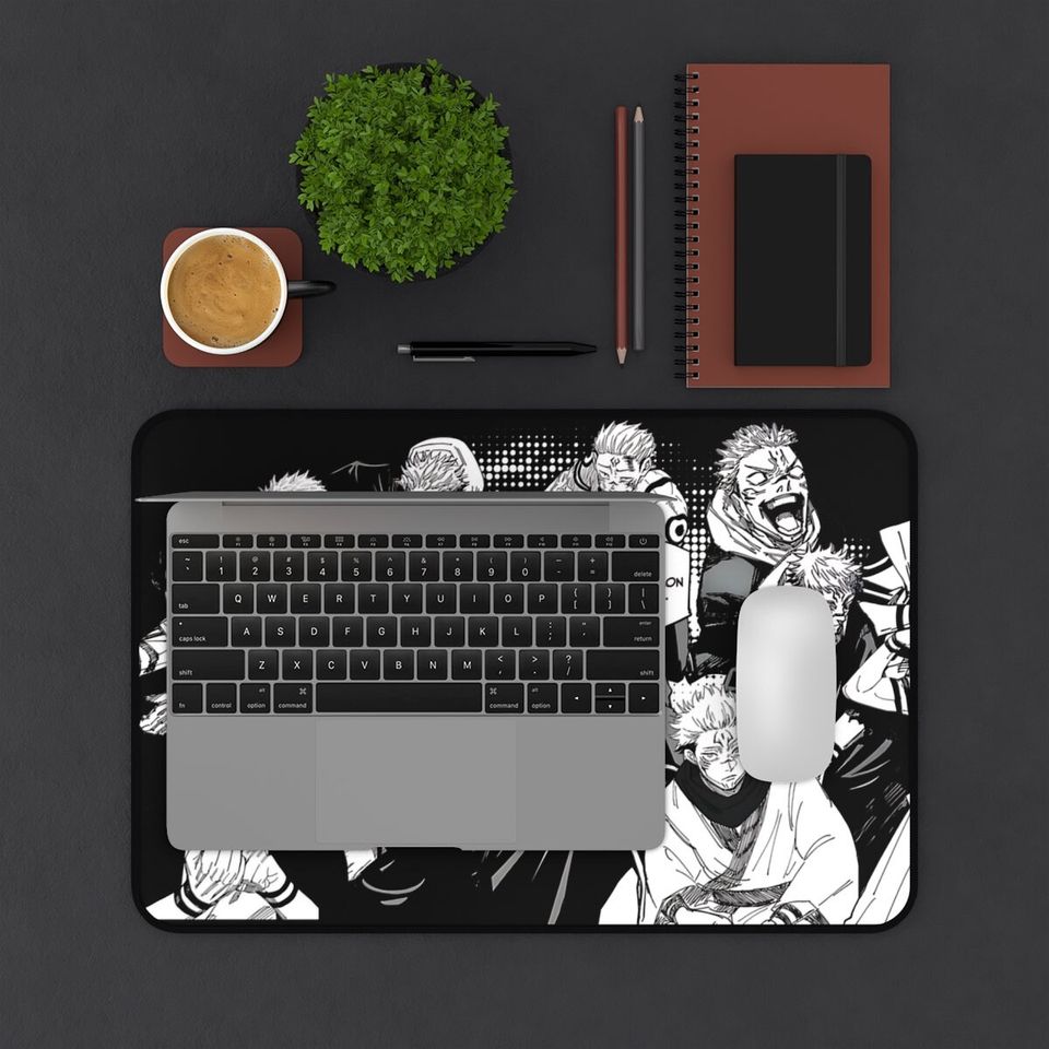 Sukuna Jujutsu Satoru Desk Mat