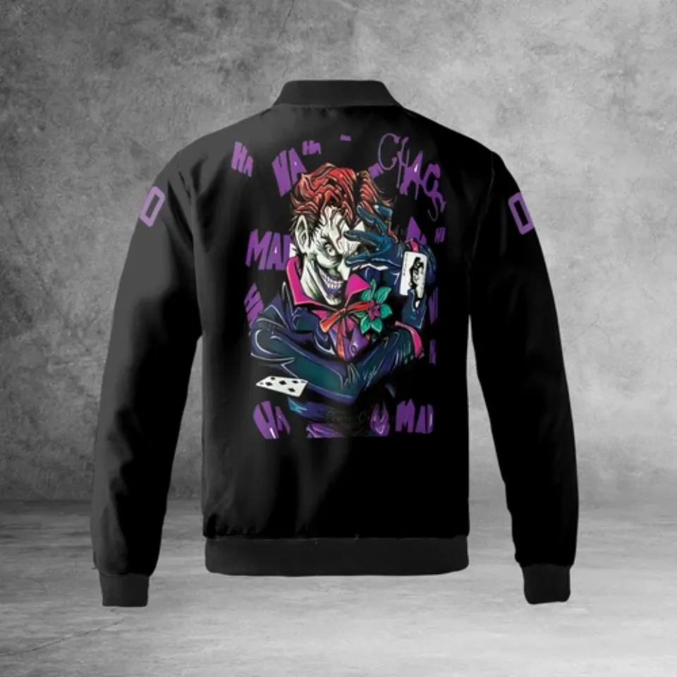 Personalized The Joker Horror Clown Hahaha Why So Serious Jacket