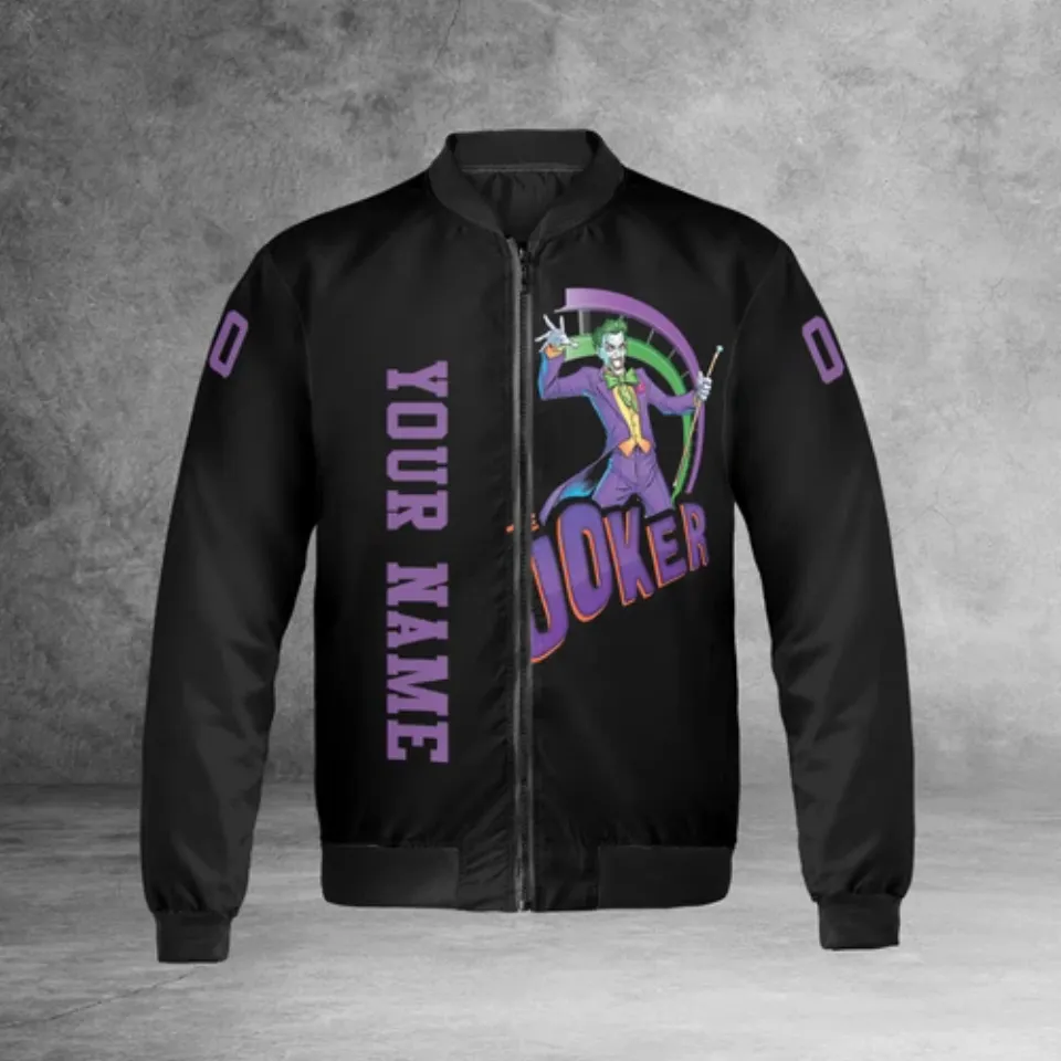 Personalized The Joker Horror Clown Hahaha Why So Serious Jacket
