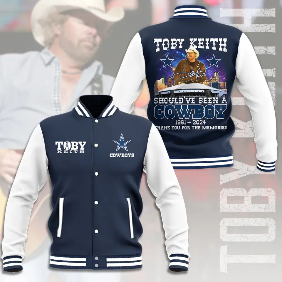 Toby Keith Music Baseball Jacket For Fan