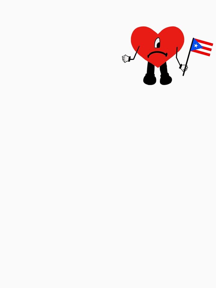 Bad Bunny Puerto Rico Flag Classic T-Shirt