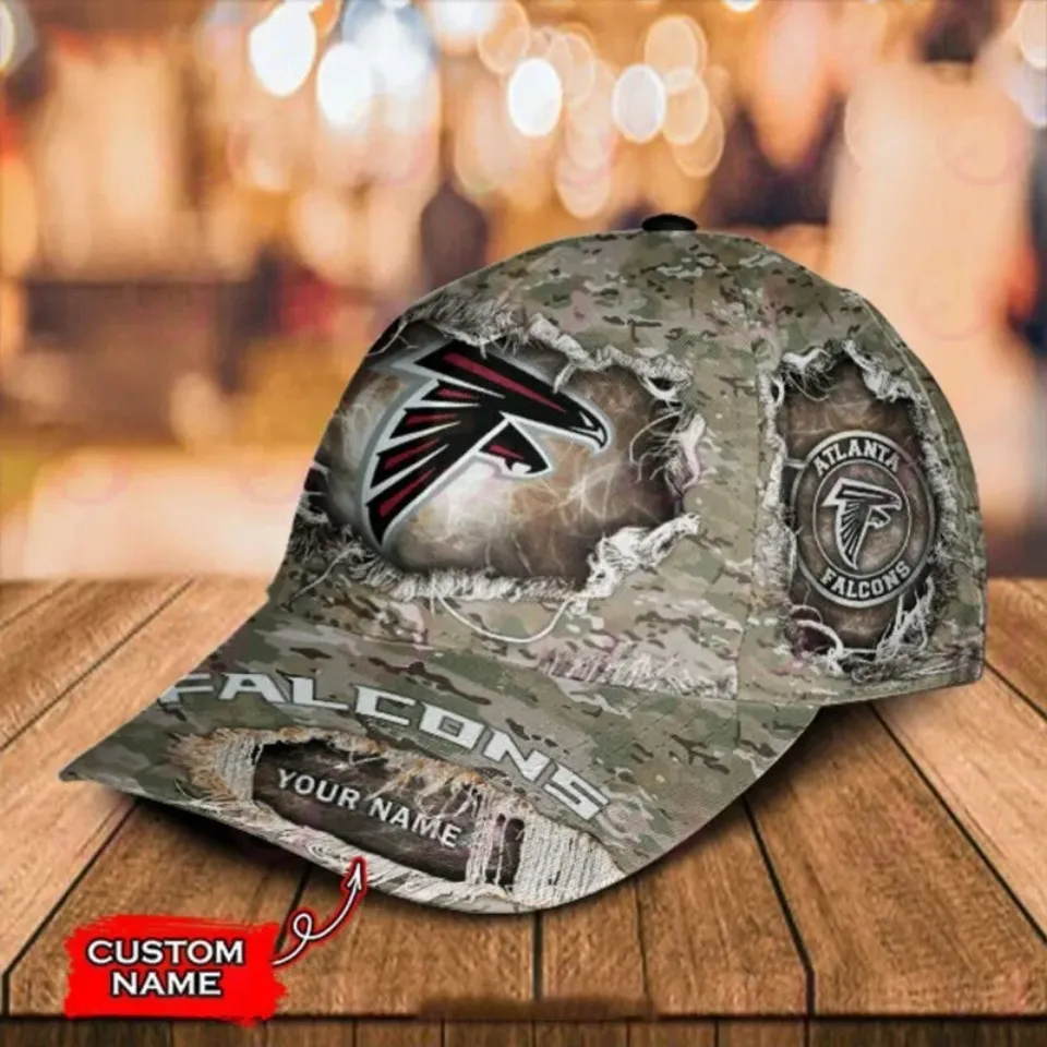 Atlanta Falcons-Personalized football Classic Cap