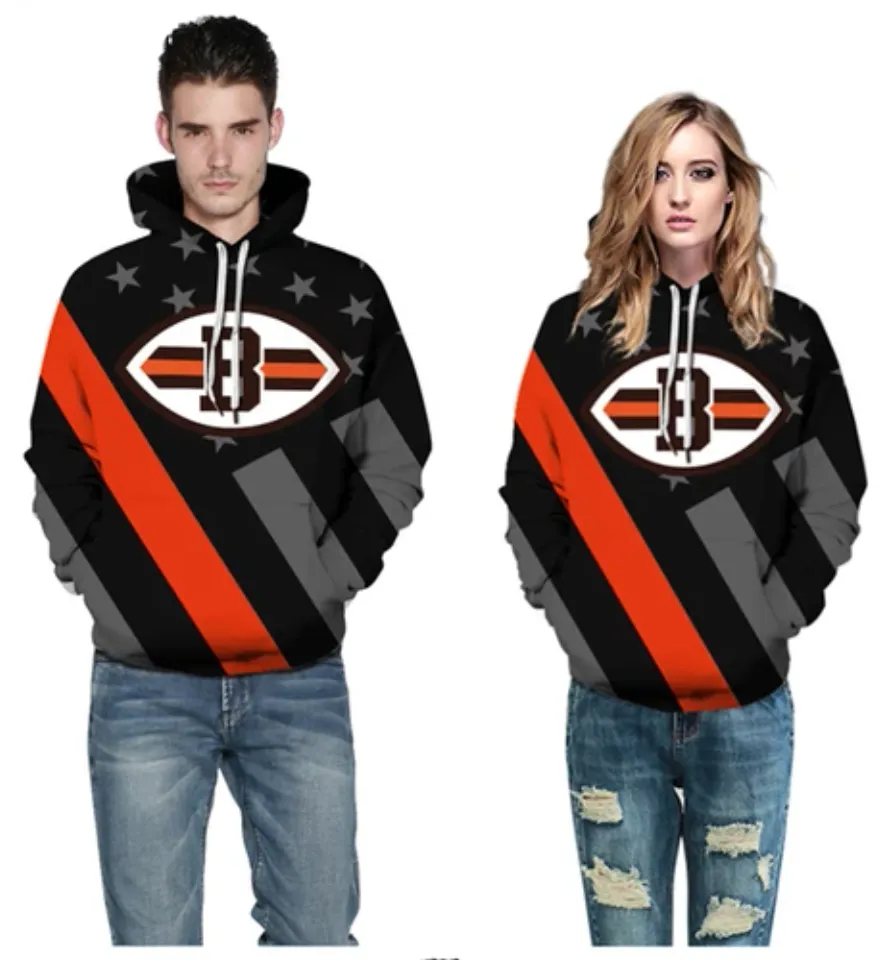 Cleveland Browns Team 3D Hoodie