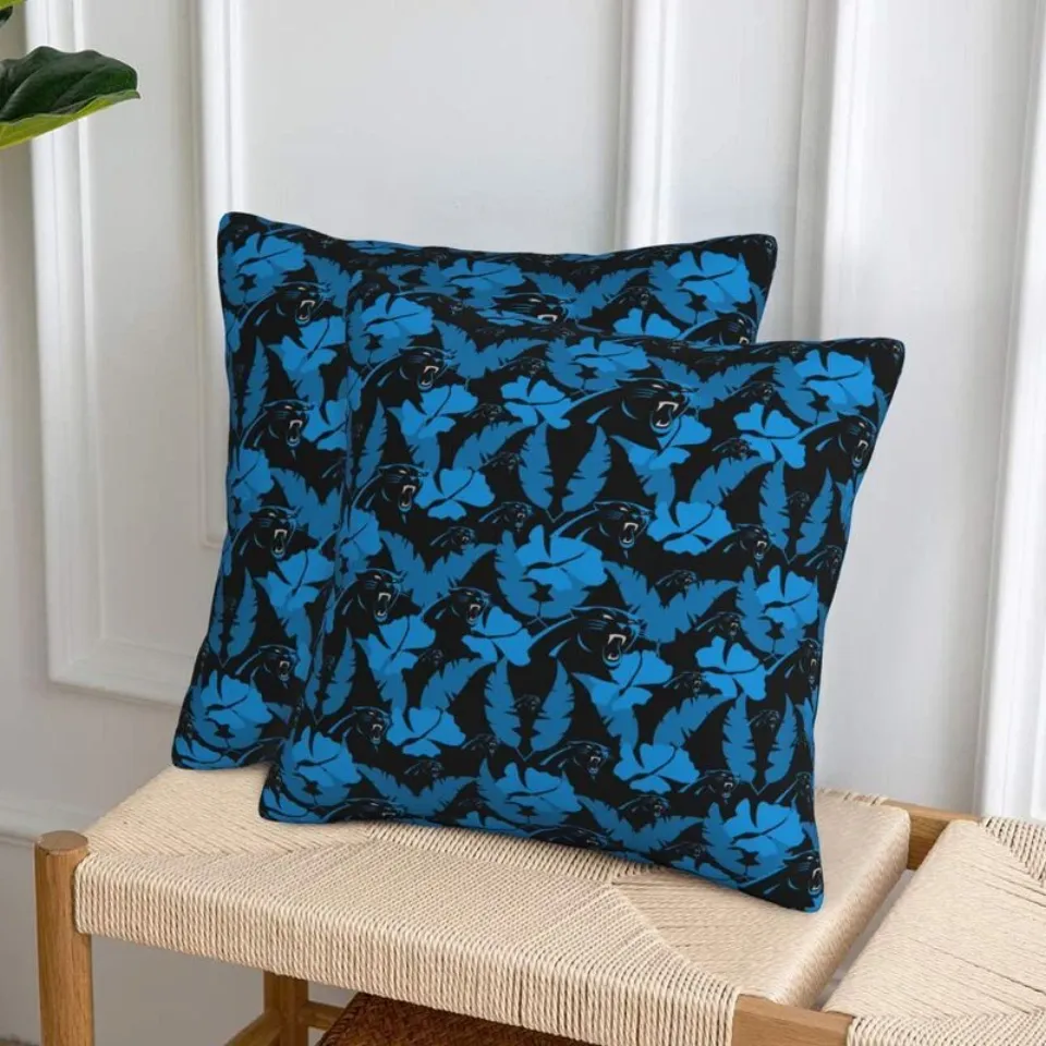 Carolina Panthers Throw Pillow, Gift For Football Lover