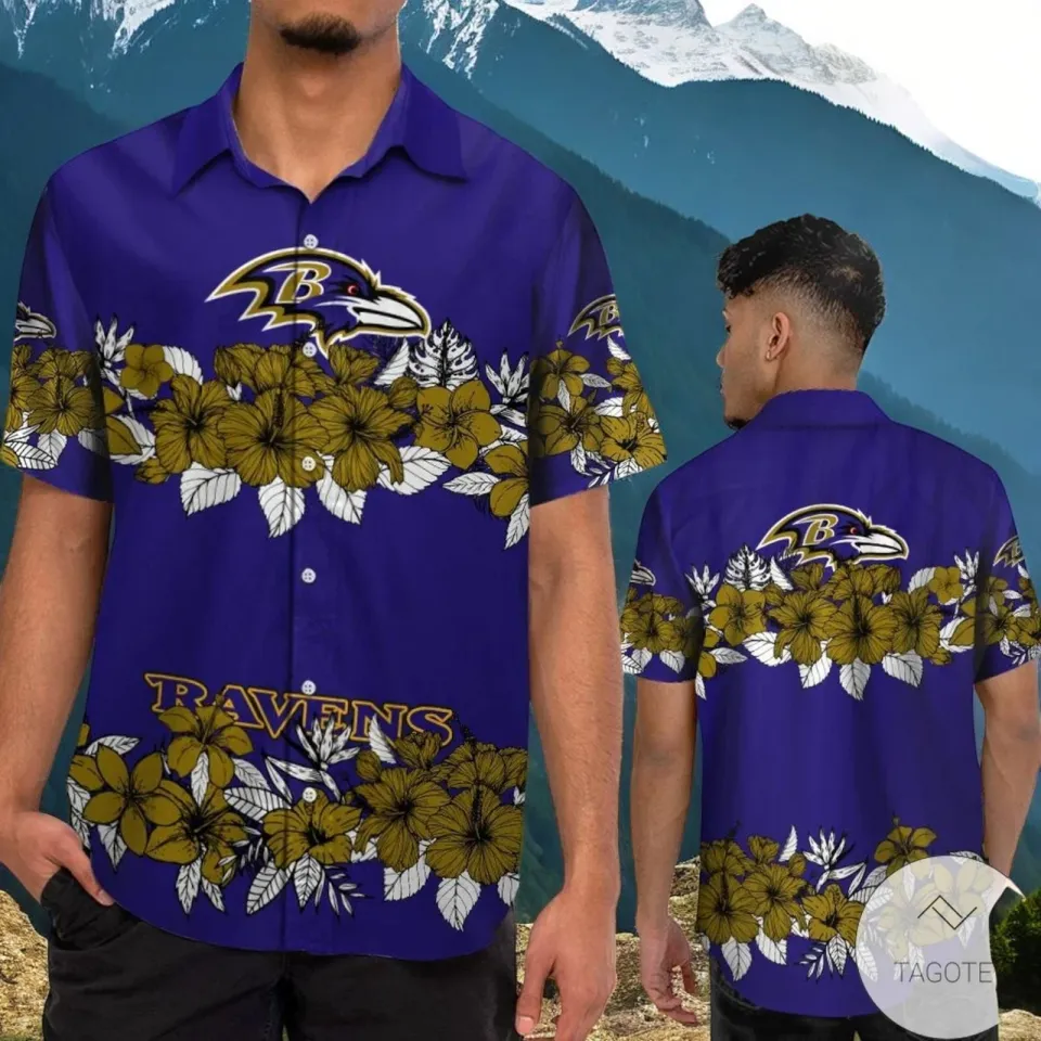 Baltimore Ravens Hawaiian Shirt