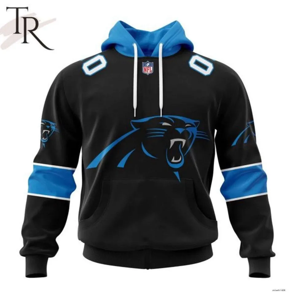 Personalized  Carolina Panthers 3D Hoodie