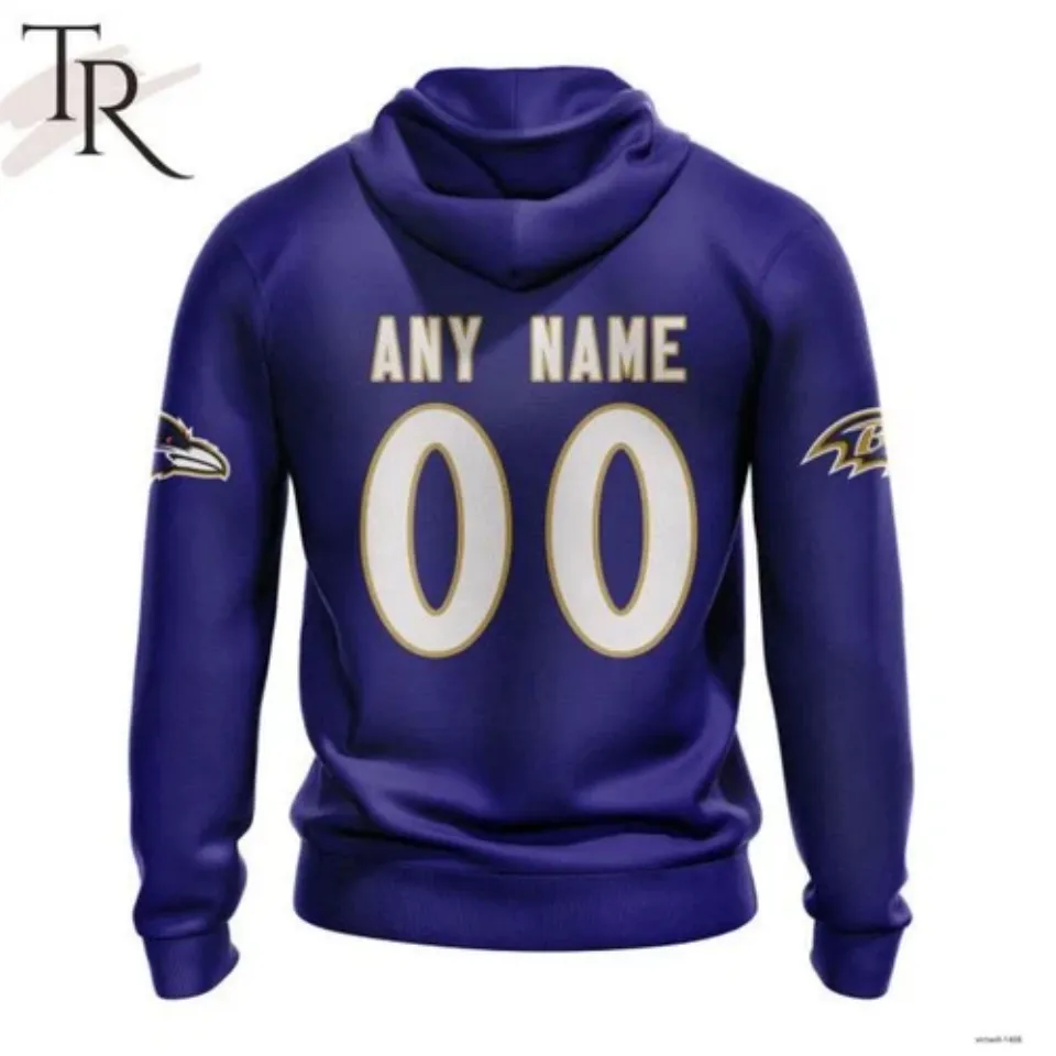 Personalized Baltimore Ravens 3D Hoodie