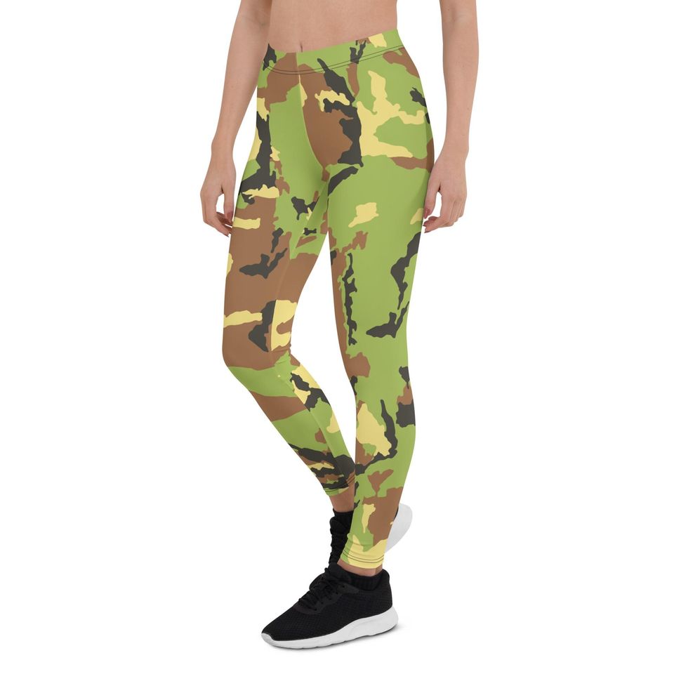 Camo Leggings, Gift For Her
