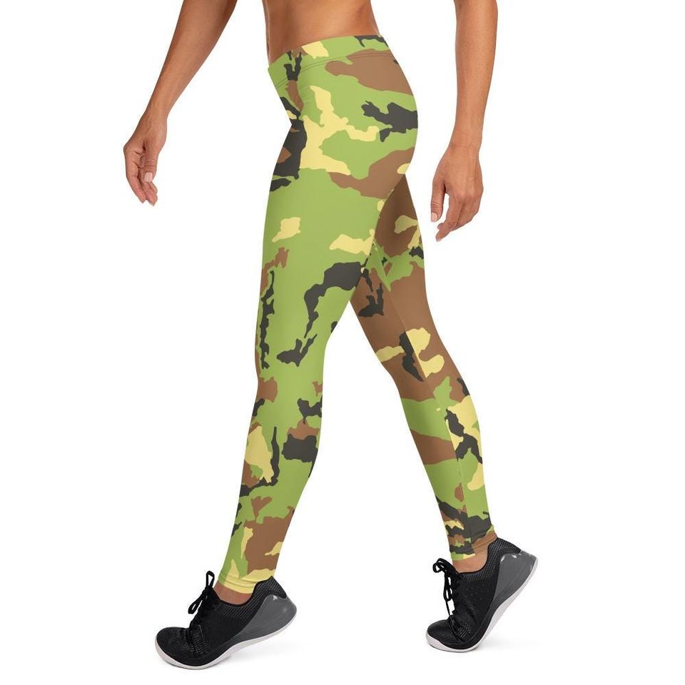 Camo Leggings, Gift For Her