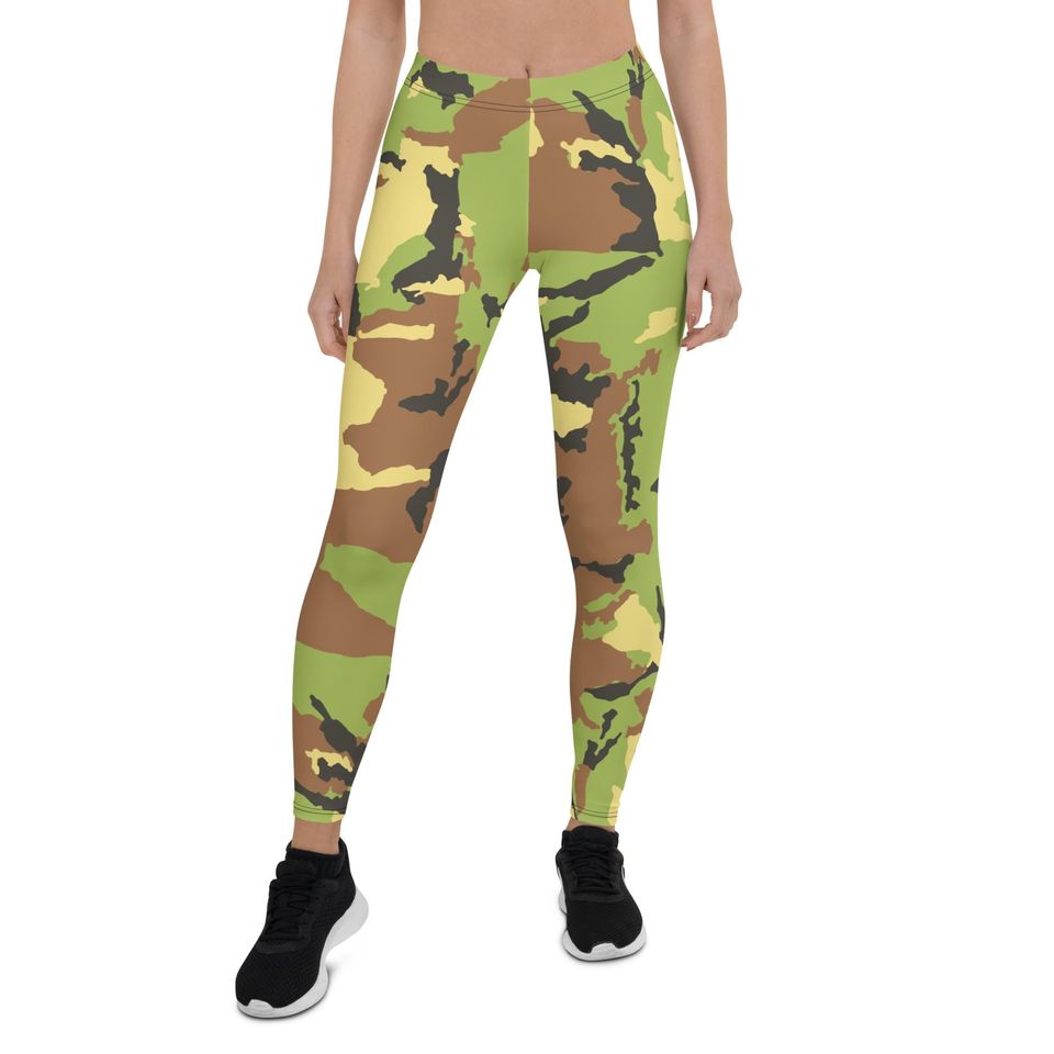 Camo Leggings, Gift For Her