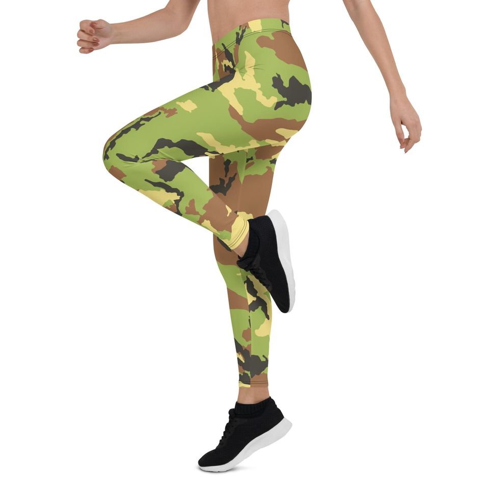 Camo Leggings, Gift For Her