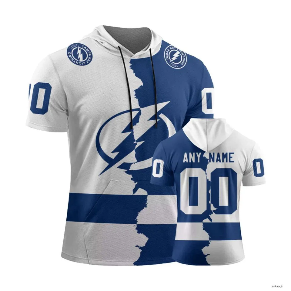 Tampa Bay Lightning Personalize Short Sleeve Hoodie